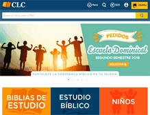 Tablet Screenshot of clcchile.com